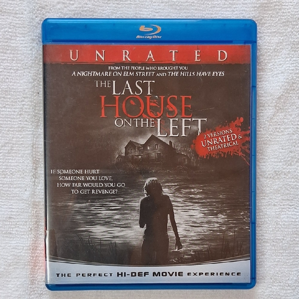 The Last House on the Left Blu-ray - Blue Case